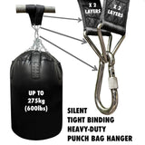 BULL DOZA FIGHT WEAR Heavy Duty Punch Bag Hanging Strap – Three Sizes | Extremely Strong Boxing Bag Hanger | Durable, Adjustable Punching Bag Holder for Home Gym & Training (61cm (2ft)) BULL DOZA FIGHT WEAR