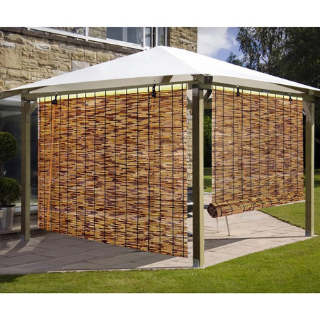 Sunshade Bamboo Roman Blinds for Indoor/Outdoor Patio Porch, 64/72 in Long Roller Window Shades, Privacy Protection Roller Blinds Partition, Bamboo Blackout Curtains, Cordless ( Size : 45x72in(WxH) ) ZFSYMGYL