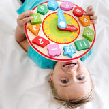 Melissa & Doug Shape Sorting Clock - Wooden Educational Toy Melissa & Doug