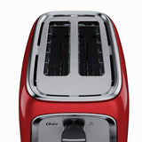 Oster® 2-Slice Toaster with Advanced Toast Technology, Candy Apple Red Oster
