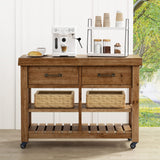 Forbena 2 Tier Bathroom Counter Organizer, White and Grey Coffee Bar Organizer for Countertop, Wood Shelf Tray for Vanity Makeup Storage, Small Kitchen Sink Top Organizers for Coffee Bar Station Forbena