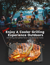 Nuwave Bravo XL Pro Air Fryer Toaster Oven with Grill Combo, 2025 New Ultra-Fast Convection System, 35% Crispier, 2X More Even, 142 Presets, 50-500F, Smarter Probe, PFAS Free, 30QT, Stainless Steel Nuwave