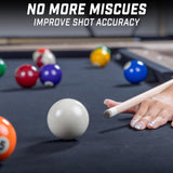 GoSports Premium Pool Cue Chalk Cube 12 Pack - Black Billiards Pool Stick Chalk GoSports