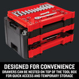 Craftsman 262-Piece Mechanic Tool Set, Master Socket Set with 3-Drawer VERSASTACK Tool Box, SAE/Metric Set (CMMT45309) Craftsman