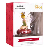 Hallmark Disney Tinker Bell on Mushroom Christmas Ornament Hallmark