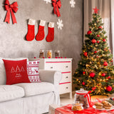 Thmyo 2 Pack 100% Cotton Solid Decorative Square Throw Pillow Covers DIY Throw Pillowcase Blank Sublimation Pillow Cases White Cushion Cover(18x18 inch, ONLY Covers,NO Pillow Inserts) Thmyo