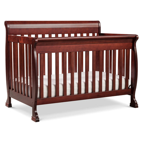 DaVinci Kalani 4-in-1 Convertible Crib in Rich Cherry, Greenguard Gold Certified DaVinci