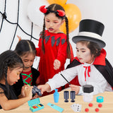 Nicella Magic Kit - 200+Magic Tricks for Kids Age 6-8, Magic Set with Manual and Video for Beginners and Kids, Christmas Halloween Birthday Gifts Toys for Ages 6 7 8 9 10 11 12 Years Old Boys Girls Nicella