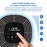 Clorox Air Purifiers for Home, True HEPA Filter, Medium Rooms Up to 1,000 Sq Ft, Removes 99.9% of Mold, Viruses, Wildfire Smoke, Allergens, Pet Allergies, Dust, AUTO Mode, Whisper Quiet Clorox Home Appliances