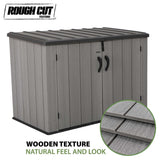 Lifetime Horizontal Outdoor Storage Shed, 75 Cu. Ft. Capacity Lifetime
