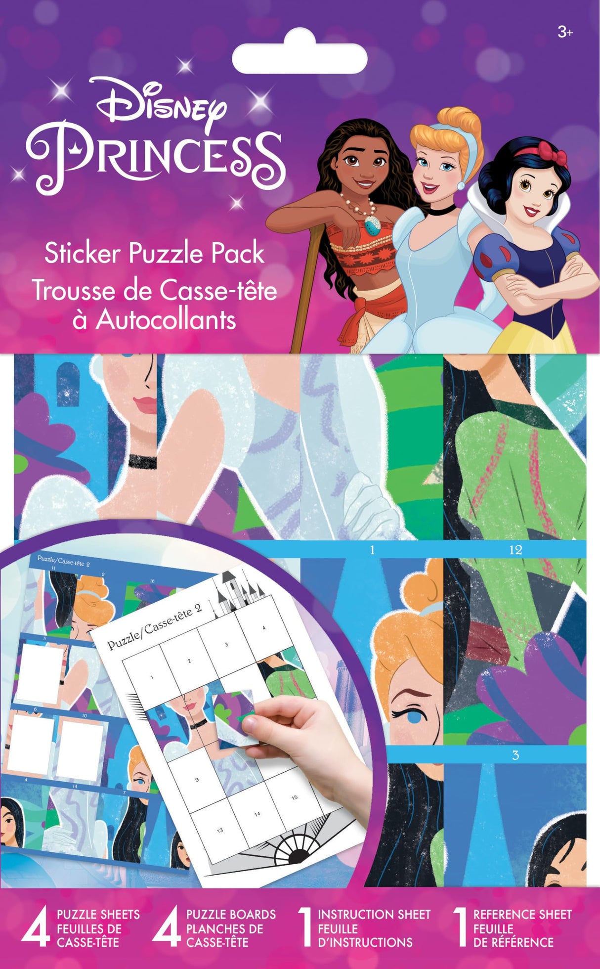 Disney Princess - Sticker Puzzle Pack Sticker Puzzle Pack Trends International