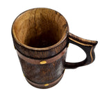 collectiblesBuy Antique Wooden Beer Mug Beverages Tankard Coffee Stein Groomsmen Idea Medieval Inspired Drinking Mug Kitchen Accessories Home Decor collectiblesBuy