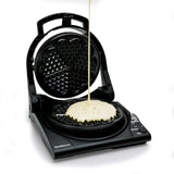 Chef’sChoice 840 WafflePro Taste / Texture Select Waffle Maker Traditional Five of Hearts Easy to Clean Nonstick Plates, 5-Slice, Silver Chef's Choice