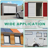 Reflective Bubble Insulation Sheet, Double Side Aluminum Foil Bubble Shield, Aluminum Foil Thermal Insulation Radiant Barrier for Windows, RV, Roof, Garage Door (47IN X 15FT) FONUNO