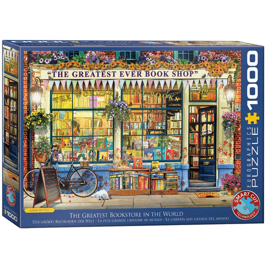 EuroGraphics (EURHR The Greatest Bookstore in The World 1000Piece Puzzle 1000Piece Jigsaw Puzzle