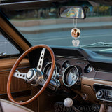 Framendino, 6 Pack Silver Angel Wing Pendant Personalized Car Hanging Ornament with Sublimation Blank Heat Transfer Photo for Home Window Framendino