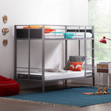 Lucid 5 Inch Memory Foam Mattress – Low Profile - Firm Feel - Infused with Bamboo Charcoal and Gel - Bed in a Box - Temperature Regulating - Breathable - Twin Size LUCID