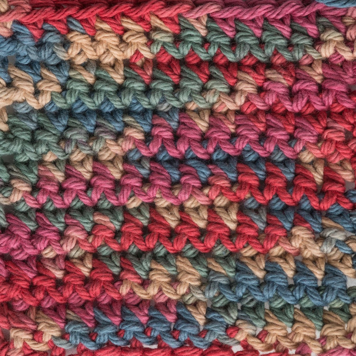 Lily Sugar 'N Cream The Original Ombre Yarn, 2oz, Gauge 4 Medium, 100% Cotton, Painted Desert - Machine Wash & Dry Lily