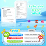 Magic Water Elf Toy Kit, Waters Pets, Aqua Fairy Water Gel Kit with 20 Magic Gels & 24 Shape Molds, DIY Squishy Maker, Summer Activities for Kids，Make Your Own Squishies Toys Crafts for Boys & Girls Nicella