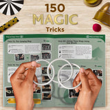 Thames & Kosmos Magic: Gold Edition | Playset with 150 Tricks | 96 Page Full Color Instruction Manual | 42 Props | Video Tutorials | Fun for Kids 8+ Thames & Kosmos