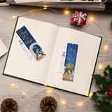 INCOK Christmas Diamond Art Bookmarks - 6 PCS The Nativity Diamond Painting Bookmarks Set DIY Christian Jesus Art Craft Religions Xmas Gift Book Lover Beginner INCOK