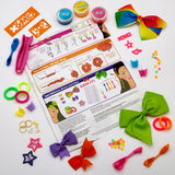 XOMG POP! Pop Star Hair Stylist Studio - Make Your Own Bows, Wraps, Barrettes and Charms - Comes With 3 Color Creams - Great for Kids Birthday Present Ages 8 and Up Cra-Z-Art