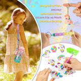 Glow in The Dark Decorate Your Own Water Bottle Kit,Unicorn Toy Gift for 4-6-8-10-12 Year Old Girl,Craft Toy for Age 3 4 5 6 7 8 9 10 Girl,Kid Teen Water Bottle Sticker for School Christmas Birthday Bemetu