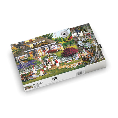 Buffalo Games - Silver Select - Charles Wysocki - Charles Wysocki - Love - 1000 Piece Jigsaw Puzzle for Adults - Challenging Puzzle Perfect for Game Night - Finished Size is 26.75 x 19.75