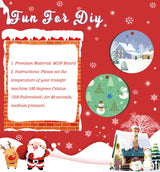 Duufin 50 Pieces Sublimation Ornament Blanks 2.75" Round Blank Sublimation Ornaments Sublimation Christmas Ornament Blanks for Christmas Tree Décor, Heat Transfer Print DIY Craft(2.75 inches) Duufin