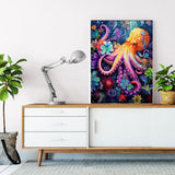 EIBEILI 4 Pack Sea Animals Diamond Painting Kits for Adults, 5D Diamond Art Kits for Beginner DIY Full Drill Diamond Dots Crystal Craft Kits for Home Wall Decor Gifts 11.8x15.7 inch EIBEILI