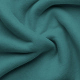 Yaheetech Bar Stools Set of 4, Velvet Round Counter Stools, Backless Counter Height Bar Chairs with Golden Legs for Kitchen Dining Room Pub Cafe, Peacock Blue Yaheetech