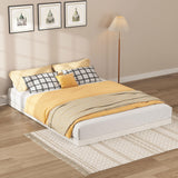 SHOANED Queen Size Box Springs - 3 Inch Low Profile Mattress Foundation No Noise Heavy Duty Metal Basics Bed Base with Clean Fabric Cover, Easy Assembly SHOANED