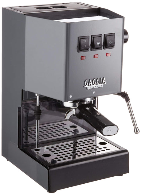 Gaggia RI9380/51 Classic Evo Pro Espresso Machine, Industrial Grey, Small Gaggia