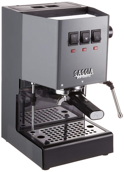 Gaggia RI9380/51 Classic Evo Pro Espresso Machine, Industrial Grey, Small