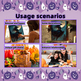 Arttoplus Halloween Paint by Numbers Kit for Adults Beginner-Witch Adult Paint by Number Kits on Canvas, Witch DIY Acrylic Oil Painting by Numbers for Adults for Gift Home Wall Decor(16x20inch) Arttoplus