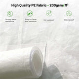 12x14ft Hardtop Canopy Gazebo Cover Winter Outdoor Pavilion Shelter with Side Walls and Screen Windows Waterproof Durable Design for Back Patio Furniture Protection Against Cold Weather Wind HbasdLH