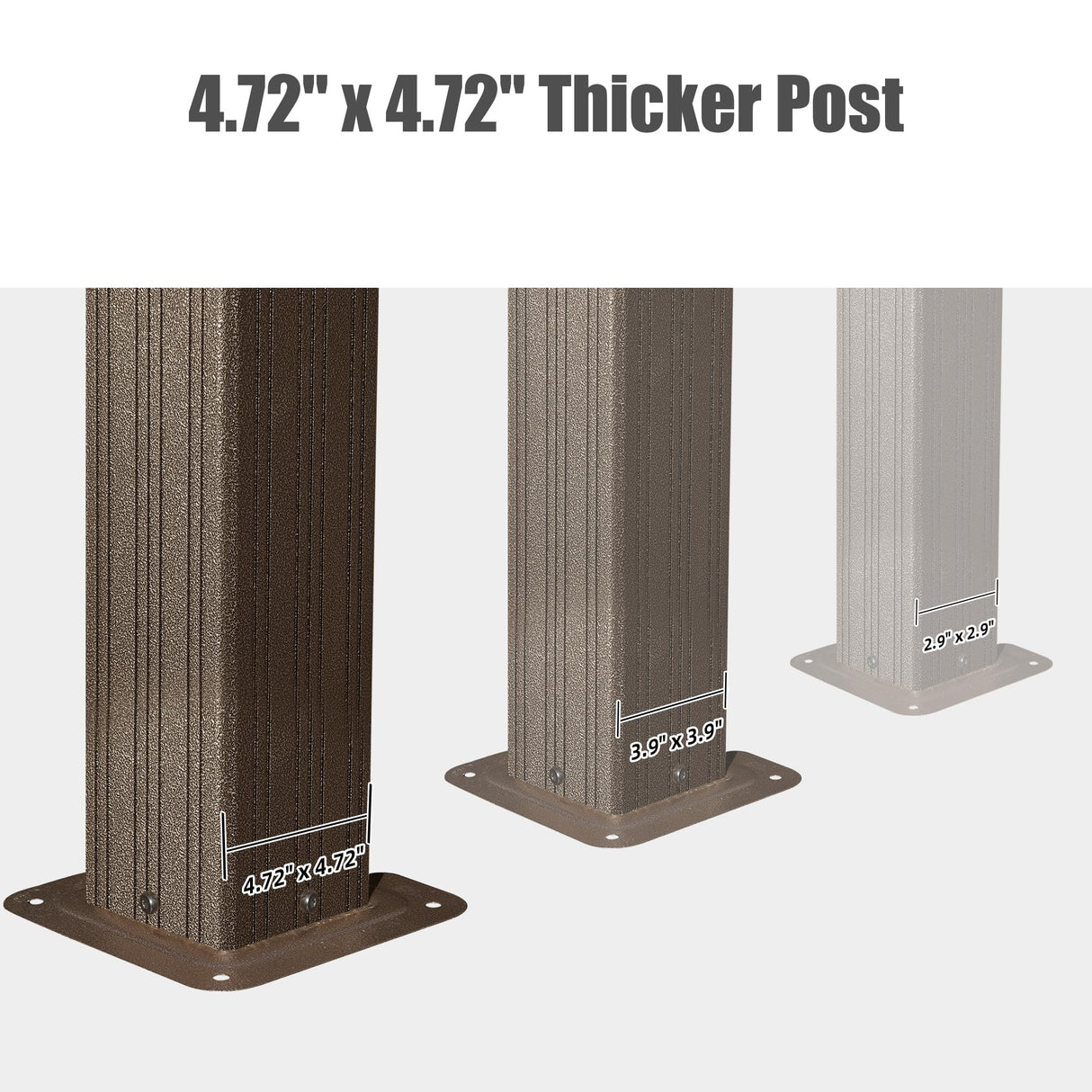 10' x 12' Hardtop Gazebo Outdoor Aluminum Gazebos Grill with Galvanized Steel Double Canopy for Patios Deck Backyard,Curtains&Netting by domi outdoor living domi outdoor living