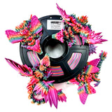 Stronghero3D PLA 3D Printer Filament 1.75mm,Candy Silk Rainbow,Multi Color,Net Weight 1kg(2.2lbs) Accuracy +/-0.05mm Stronghero3D