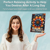 Mandala Coloring Book for Adults - Spiral Bound, One-Sided Design With Thick Paper for Relaxation and Mindfulness - Valentine Gift for Women CKMOREL