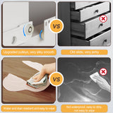 GEPELCN Farmhouse 4 Drawers Dresser for Bedroom Rustic Chest of Drawers with Natural Texture White Drawers Organizer for Living Room Hallway GEPELCN