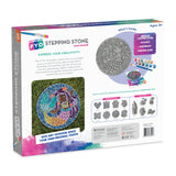 MindWare Paint Your Own Stepping Stone: Mermaid - Weather Resistant Cement, PYO Stepping Stones Kits for Kids Includes Paint, Brushes and Instructions MindWare