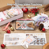 RQWZBCHX Macrame Starter Kit for Kids, Macrame DIY Kit for Beginners for Hanging Decor Including Detailed Booklet with Step-by-Step Video Tutorial RQWZBCHX