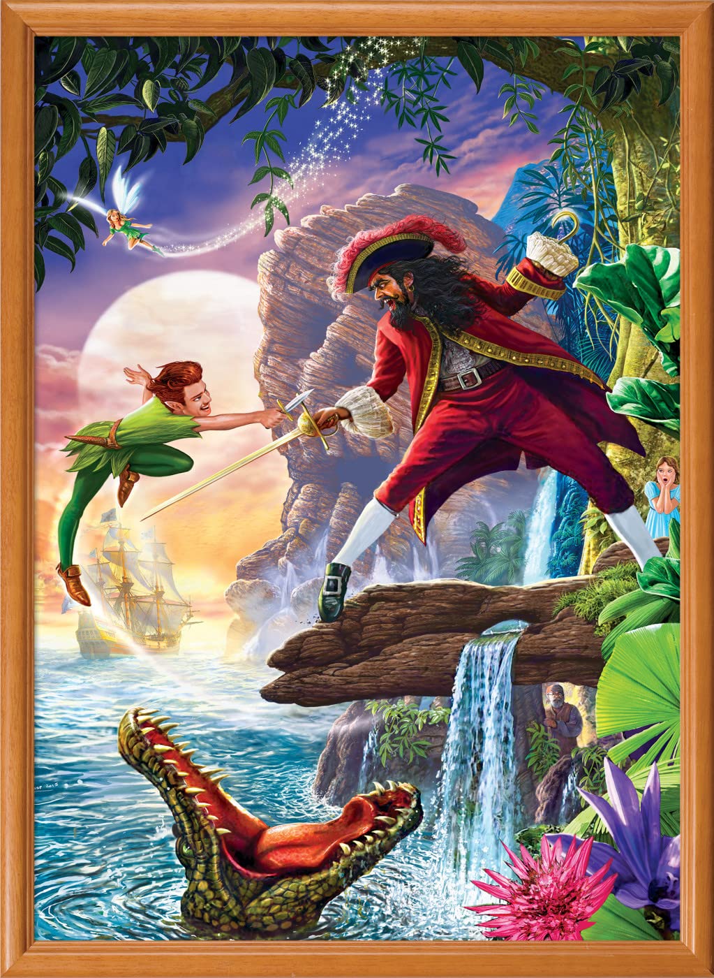 MasterPieces 1000 Piece Jigsaw Puzzle for Adults, Family, Or Youth - Peter Pan - 19.25"x26.75" Masterpieces