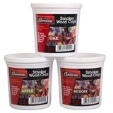 Camerons Original Stovetop Smoker - Smoker Box Gift Set w/Oak, Apple, Hickory Wood Chip Pints & Recipes - Indoor Outdoor Use on Any Heat for Smoking Meats, Veggies & Seafood - Grilling Gift for Men Camerons