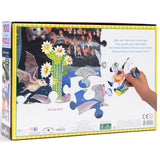 eeBoo Love of Bats Glow in The Dark 100 Piece Jigsaw Puzzle/Ages 5+ (PZBAT) eeBoo
