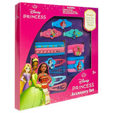 Luv Her Disney Girls' Hair Accessories Set - 20 Pack Featuring Disney Princesses - Includes 3 Barrettes, 4 Snap Clips, 5 Elastics, 8 Terry Ponies - Everyday Wear, Special Occasions, Ages 3+ LUV HER