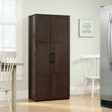 Sauder HomePlus Storage Pantry Cabinet, L: 30.71" x W: 17.21" x H: 68.82", Dakota Oak finish Sauder