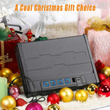 [ 20% Larger capacity ] Biometric Gun Safe for Handgun,Fingerprint Safe Box for Guns,Electronic Quick-Access Pistol Safe Nightstand hidden gun storage for Bedside Home Lock Box,Black XPEDITION