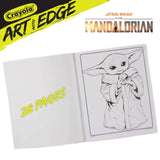 Crayola Mandalorian Coloring Book with Poster, Baby Yoda Featured, Styles Vary, 28 Pages Crayola