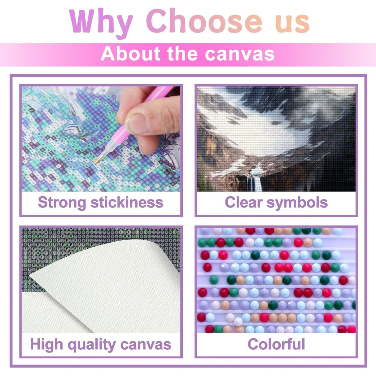 Landscape Diamond Painting Kits Waterfall Mountain Lake Gem 5D Art Painting Kits for Adults Nature Scenery DIY Diamond Painting Accessories for Home Wall Decor 8x12 inch CoHraeu